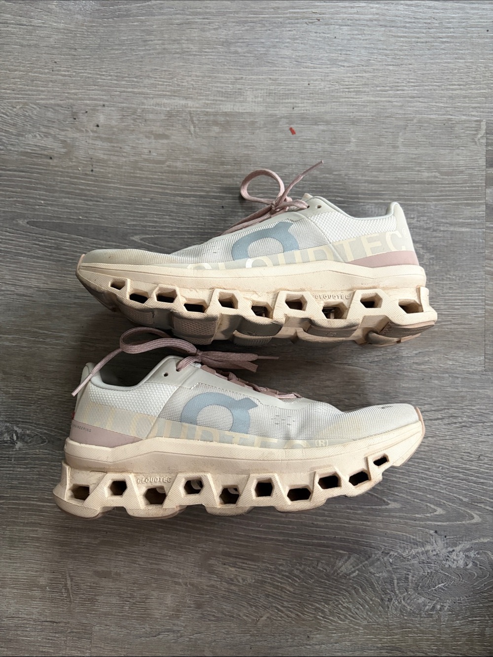 On cloud monster running shoes